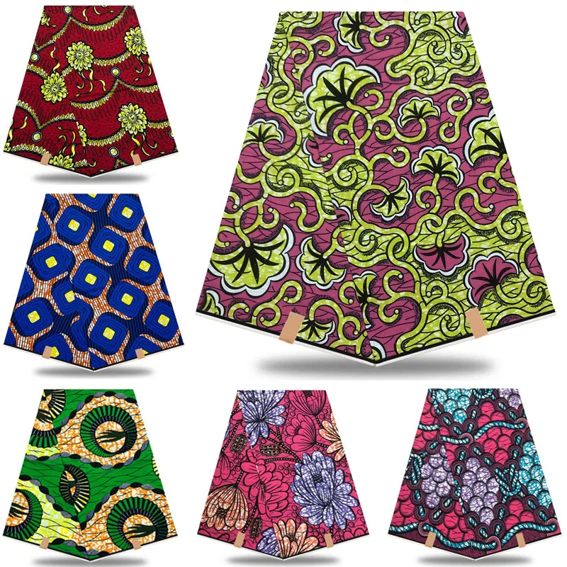 Оптовая цена! Высокое качество Африканский настоящий воск ткань Анкара восковая