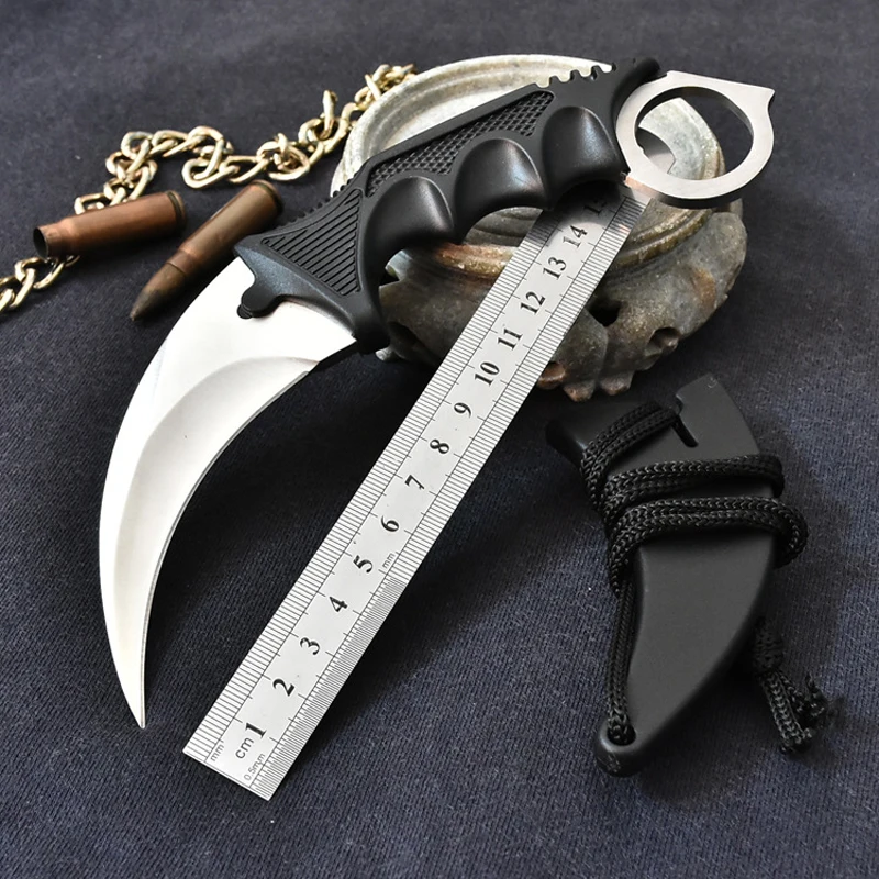 Инструменты Открытый Нож Karambit охотничьи ножи для выживания тактический нож для когтей карманный инструмент для самообороны
