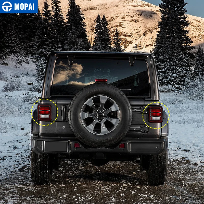 MOPAI металлический автомобильный наружный задний светильник лампы декоративные