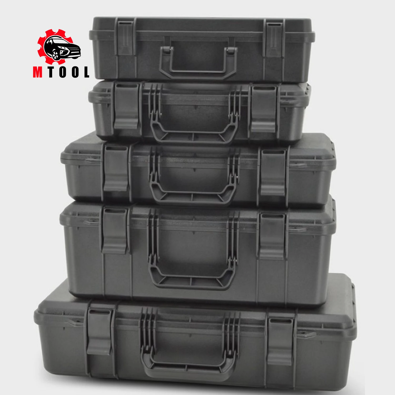 

Protective safety Toolbox Equipment box suitcase Impact resistant Instrument case Shockproof Plastic Sealed Tool Box with sponge