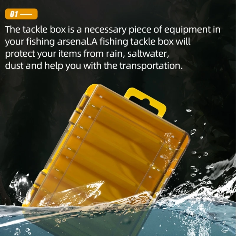 

Пластиковый Чехол для рыболовных снастей, 12 отделений