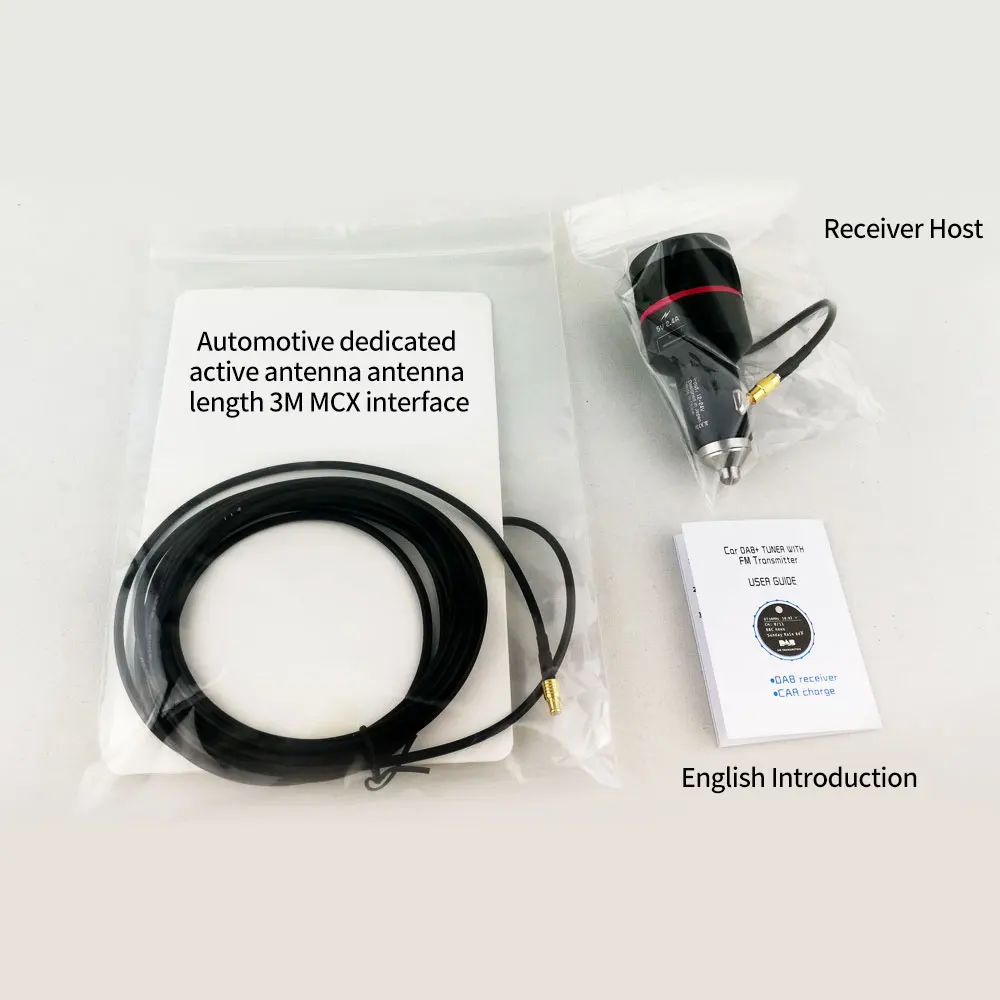 Автомобильный DAB + радиоприемник FM передатчик универсальный Plug and Play тюнер в