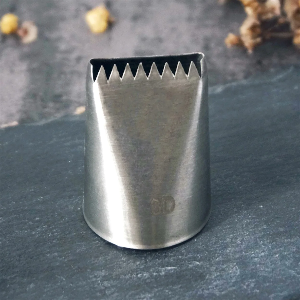 #3D Icing Piping Nozzle High Quality Seamless Tube Cake Decorating Pastry Tip Tool Basketweave Nozzles Large Size 8 Teeth - купить по