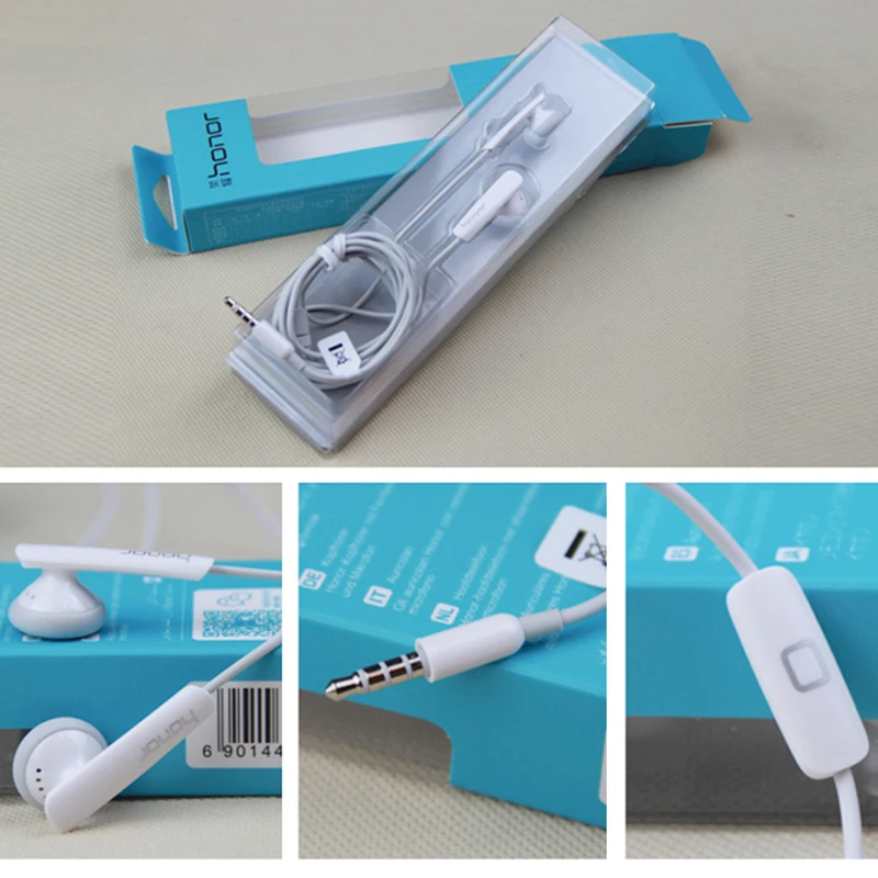 Оригинальные наушники Huawei AM110 Dolby гарнитура с микрофоном 3 5 мм для HUAWEI P20 lite Mate 7 8 9 10