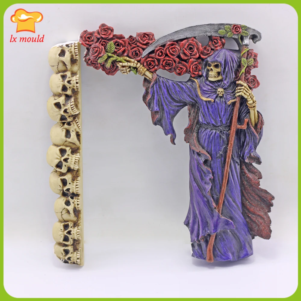 

LXYY New European-style Oval Large Double Frame Dry Pace Decorative Candy-Resistant Silicone Molds