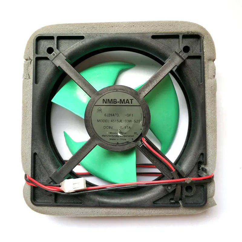 Новый оригинальный NMB 4515JL-03W-S20 9V 0.17A для вентилятора холодильника AG-149200