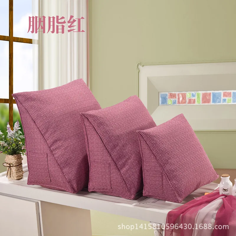 Треугольная подушка для поясницы подушки отдыха просмотра телевизора 50C075 | Дом и