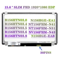 free shipping 15 6 slim b156htn03 8 fit b156htn03 4 b156htn03 5 b156htn03 6 n156hge eab ea1 lcd screen display panel 1920x1080