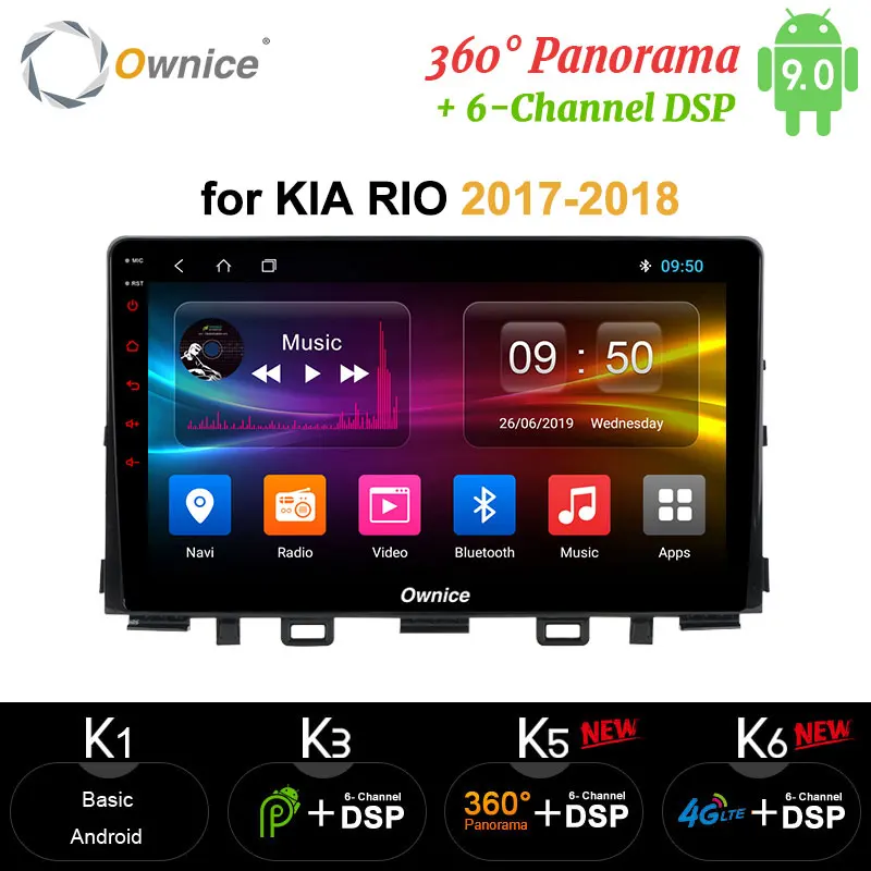 Ownice Android 10 0 Octa Core carplay автомобильный DVD плеер 4G LTE DSP 360 панорама оптическая
