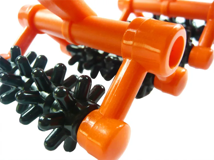 Домашний массаж всего тела мини четырехколесный лунный Ровер массажер для