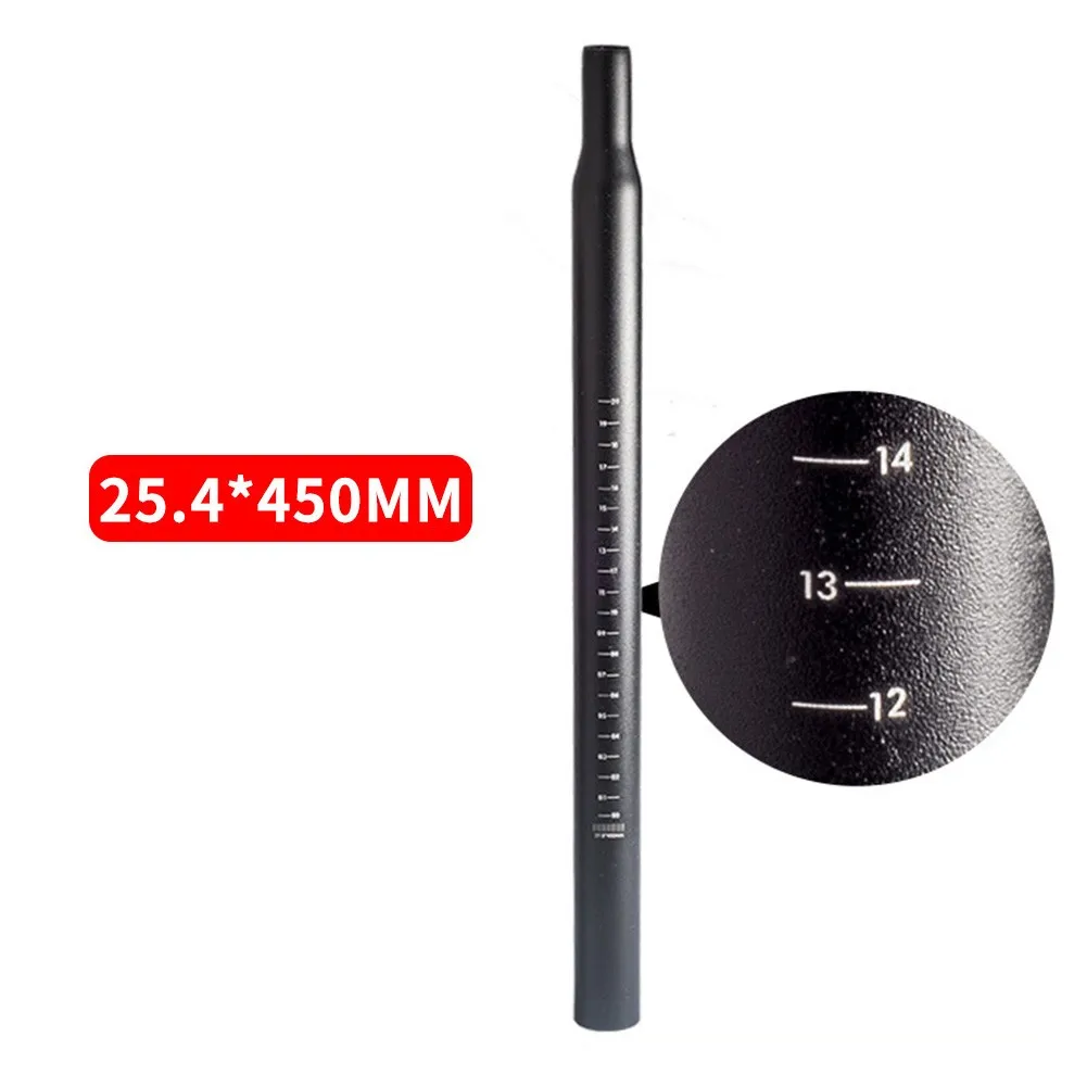 1pc Bicycle Seat Post Aluminum Alloy Lengthened Seat Tube Rod Road MTB Bike SeatPost Saddle Accessory Cycling Parts Lightweight
