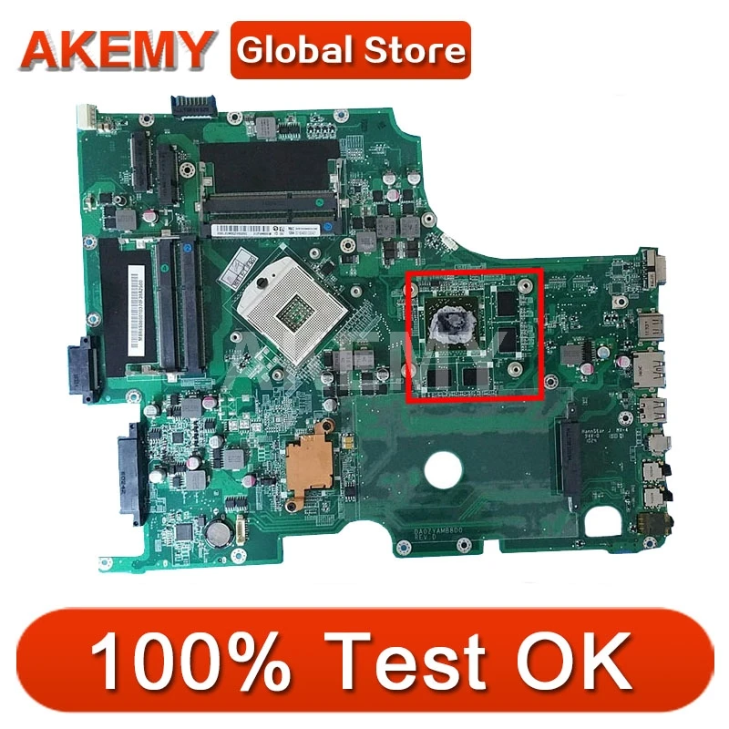 

Akemy MBPUJ06001 MB.PUJ06.001 DA0ZYAMB8D0 For ACER Aspire 8943 8943g Laptop motherboard HD 5650 GPU 2 memory slot