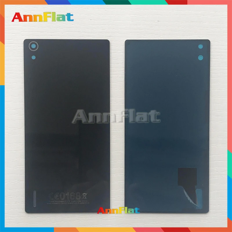 10 шт./лот Высокое качество для huawei Ascend P7 L10 L00 L05 задняя Корпус Батарея крышка Дверь