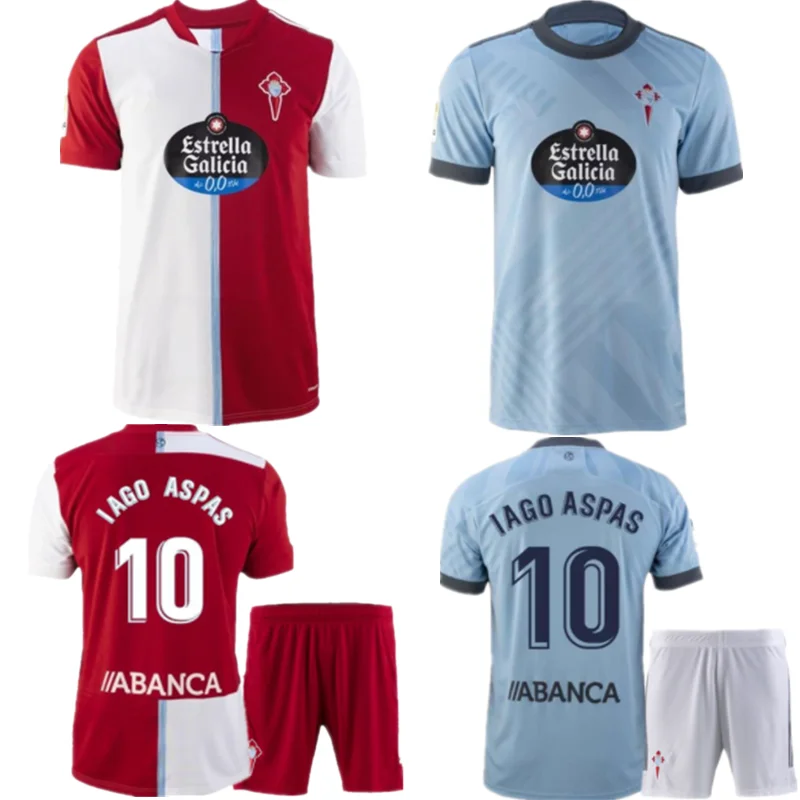 

2021 2022 RC Celta de Vigo Camisetas de fútbol LOBOTKA IAGO ASPAS SANTL MINA 21 22 child soccer jerseys men's football shirts