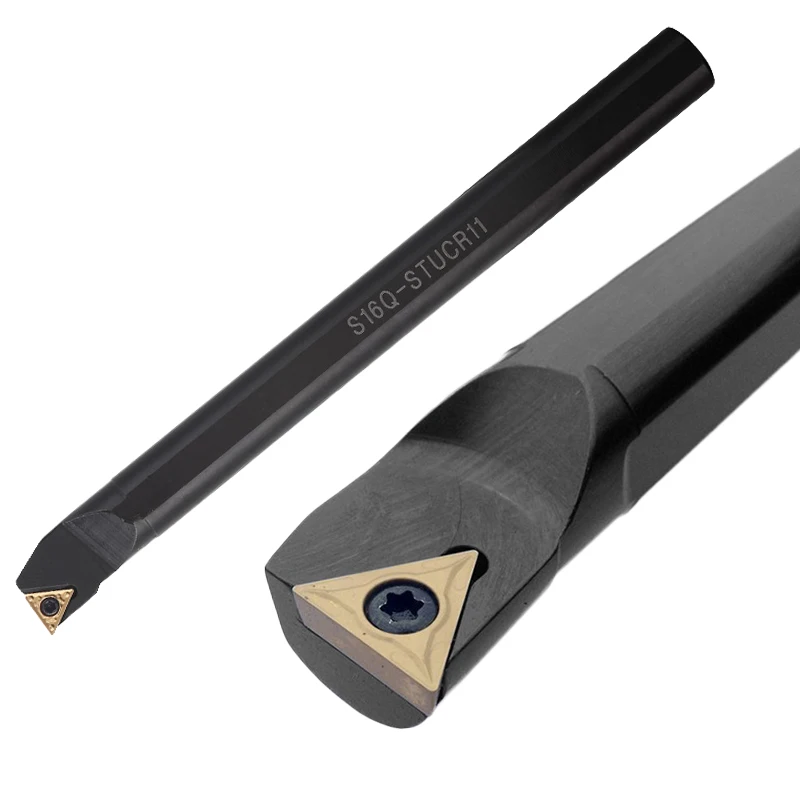 

S18K S10K S12M S16Q S20R S25S STUCR09 STUCL09 STUCR11 STUCL11 STUCR16 STUCL16 Internal Turning Thread Tool Holder Boring Bar