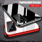 Прозрачный чехол с гальваническим покрытием для Vivo V21 On VivoV21 2021 V 21 6,44 