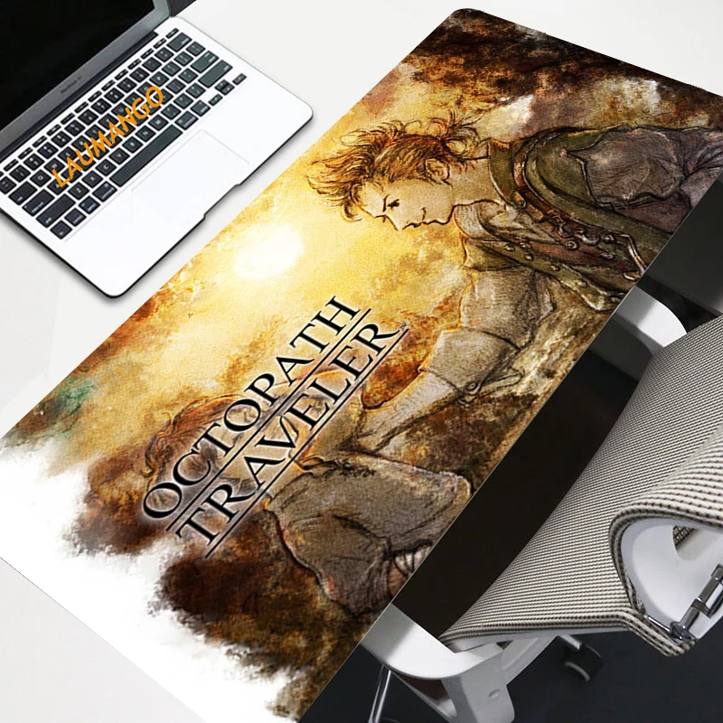 

Коврик для мыши Octopus Traveler, Настольный коврик, игровой резиновый коврик для клавиатуры, Настольный коврик, коврик для мыши xxl 90x40 для компьютер...