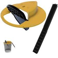 reusable mice trap smart flip and slide bucket lid mouse rat indoor and outdoor lethal trap auto reset rat door fly catcher