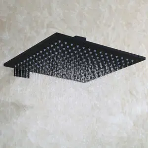 Сладкий Черный душевая комната смеситель для душа костюм 12 дюймов дождевая