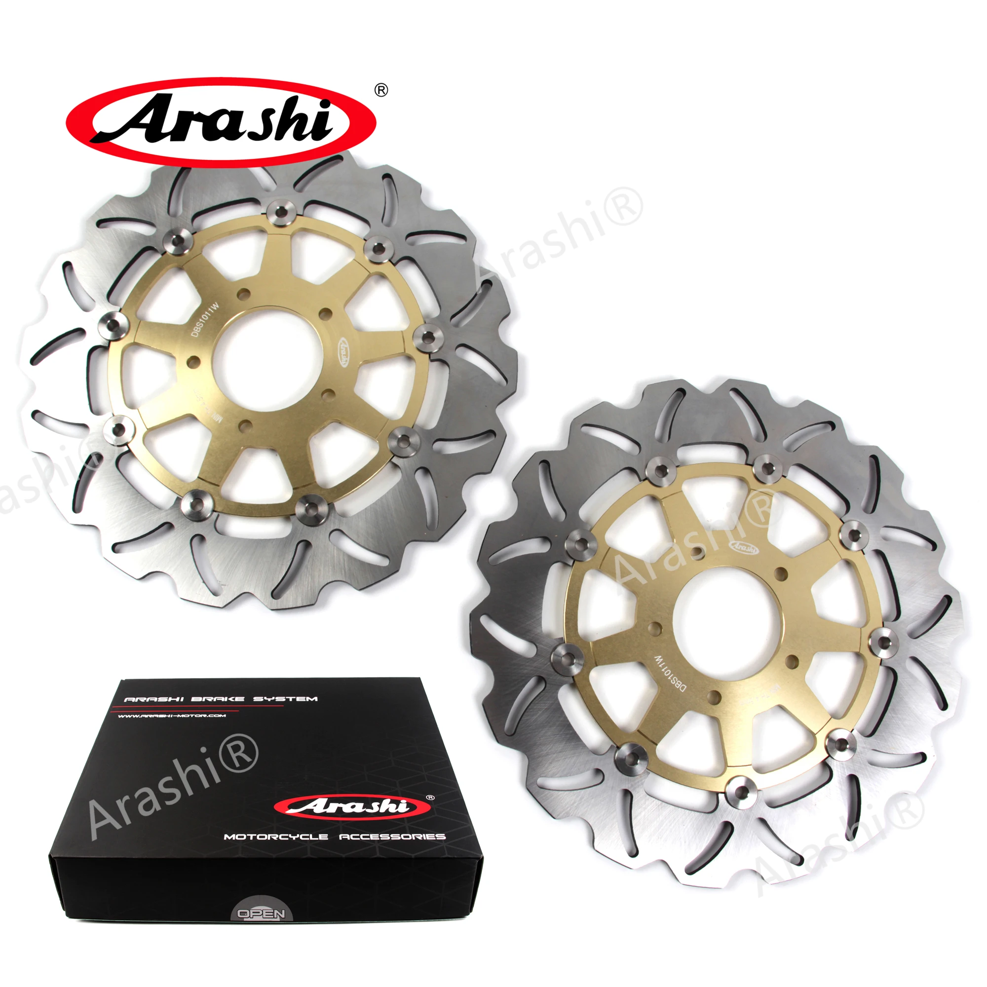 Arashi 1 комплект для судзузы SV1000 SV1000S 03-07 ЧПУ передние и задние тормозные диски SV-1000 S