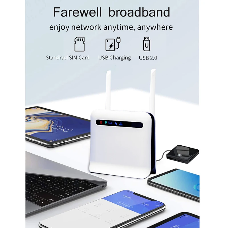 Разблокированные Wi-Fi роутеры 300 Мбит/с мобильный роутер 3G/4G Lte с портом WAN/LAN USB 2 0