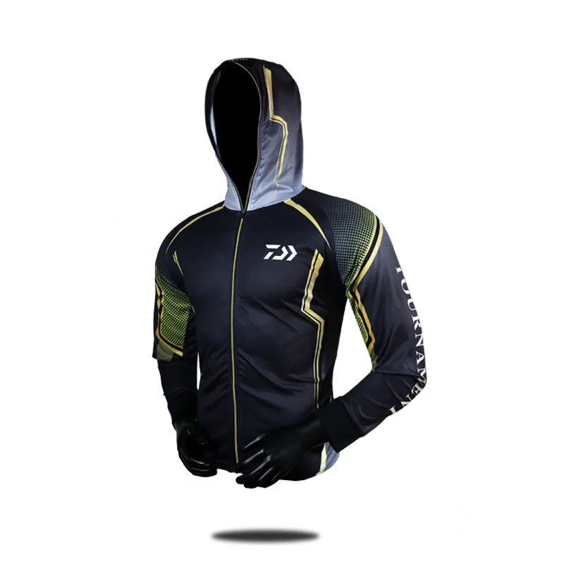 Брендовые профессиональные рыболовные рубашки DAIWA одежда с длинным рукавом и