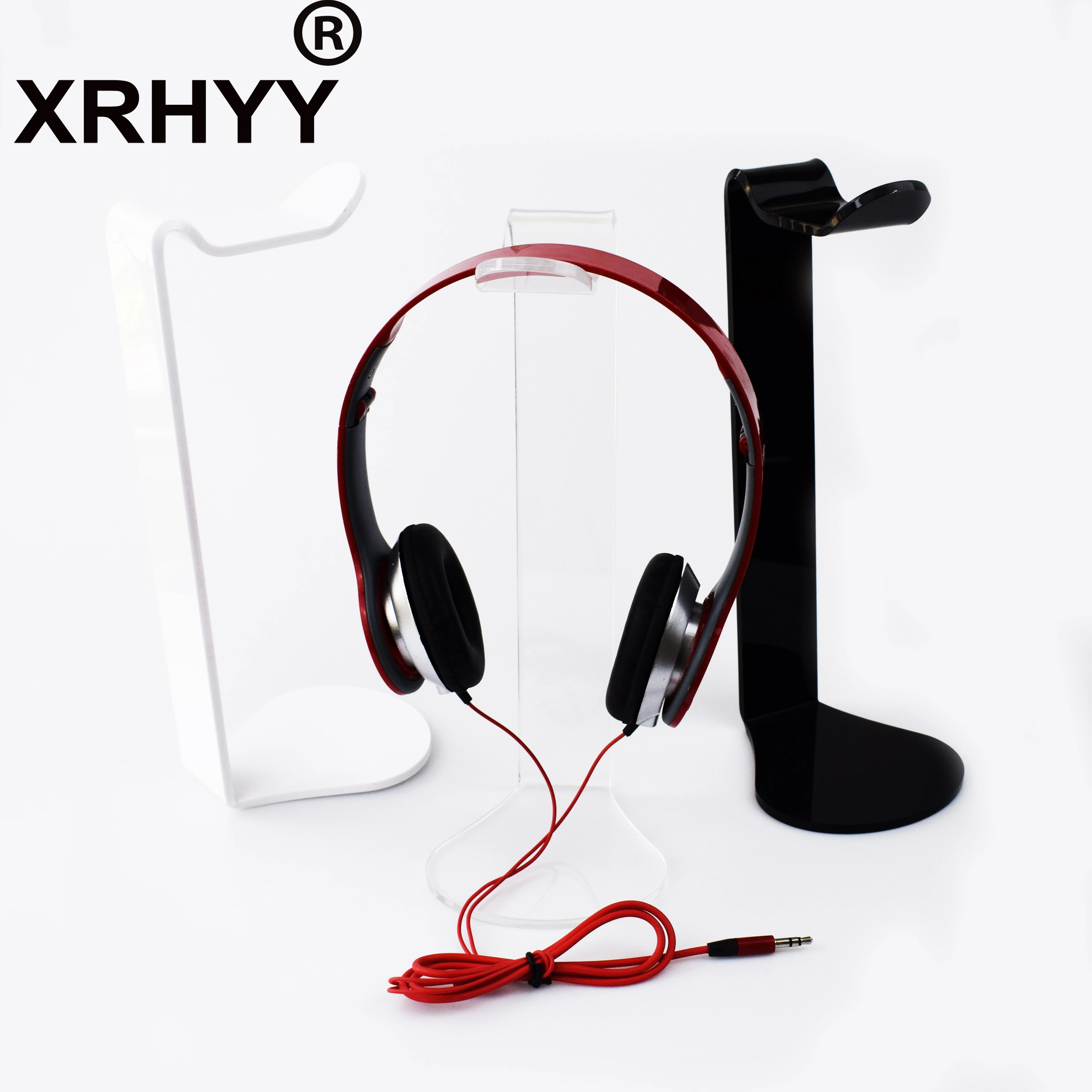 XRHYY акриловое волокно прочный подставка для наушников Держатель гарнитура