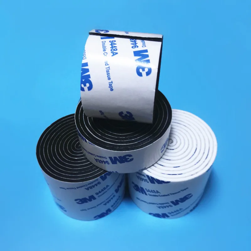 1 шт. (1 метр) прочная Лента из этиленвинилацетата черная белая двухсторонняя