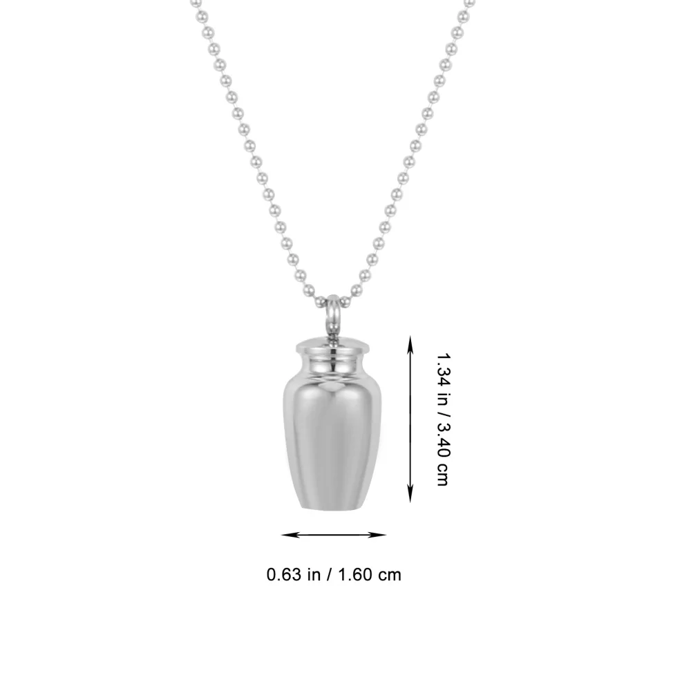 

Baby Teeth Souvenir Save Box Necklace Neck Jewelry Decoration Neck Chain