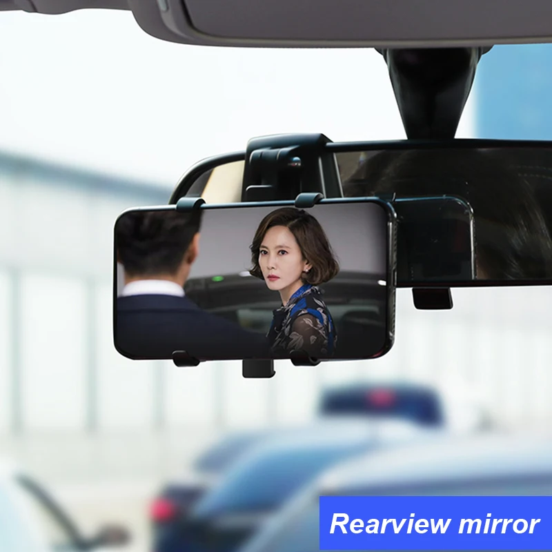 fimilef car holder universal gps 360 degree rotatable car dashboard mobile phone holder rear view mirror sunshade phone holder free global shipping