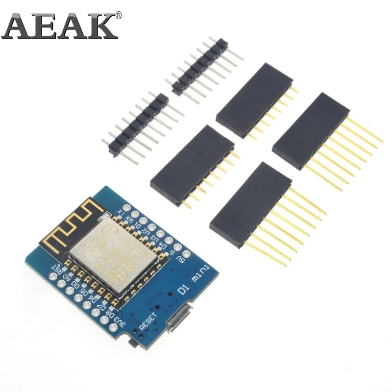 D1 Мини NodeMcu 4 м байт Lua WIFI Интернет вещей доска развития ESP8266 AEAK|nodemcu 4m|d1 minimini nodemcu |