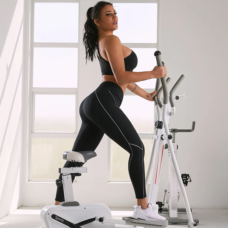 

Sexy Women Yoga Pants Girls Leggings Workout Sports Running Tights Gym Push Up Wear High Waist Fringe Elastic Slim Yoga Pants