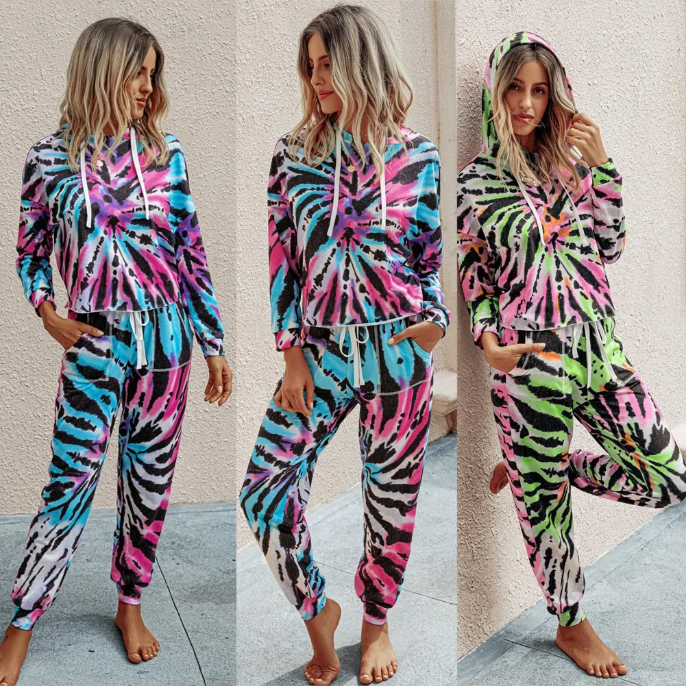 Женский спортивный комплект размера плюс толстовки на молнии из свитера с