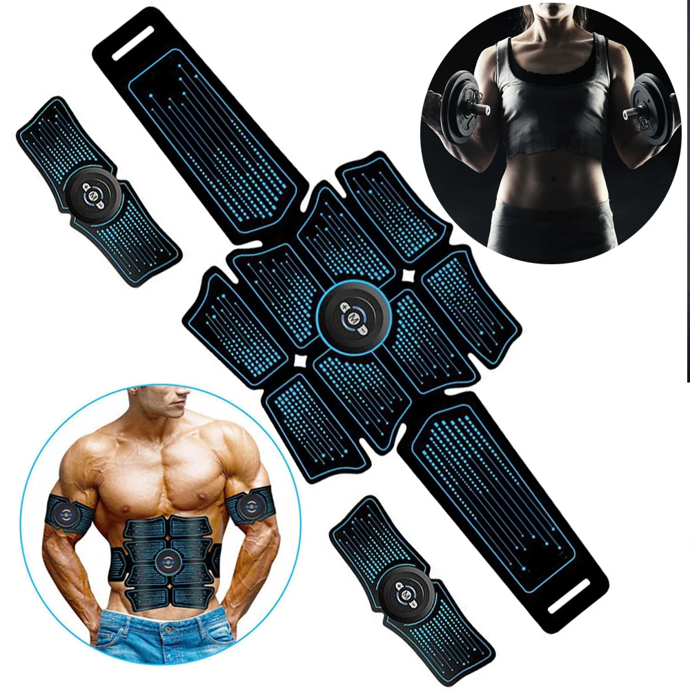 Стимулятор мышц живота с тонером перезаряжаемый тренажер для фитнеса
