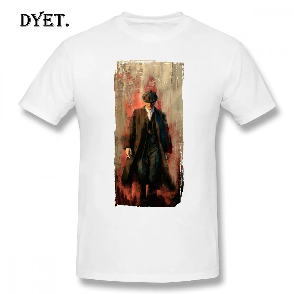 Футболка Peaky Blinders футболка 4xl 100 хлопок с коротким рукавом Классическая мужская