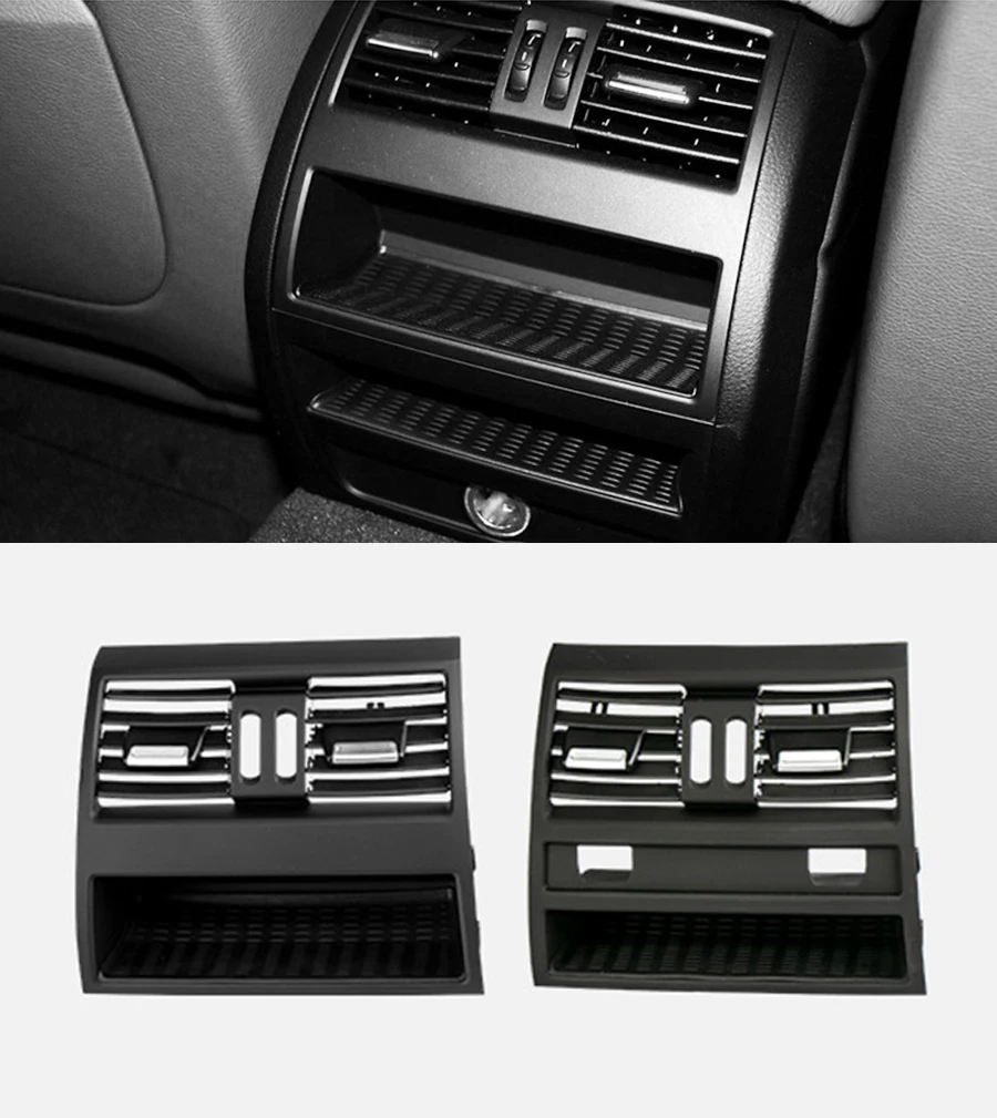Задняя центральная консоль решетка вентиляционного отверстия для BMW 5 F10 F18 задняя