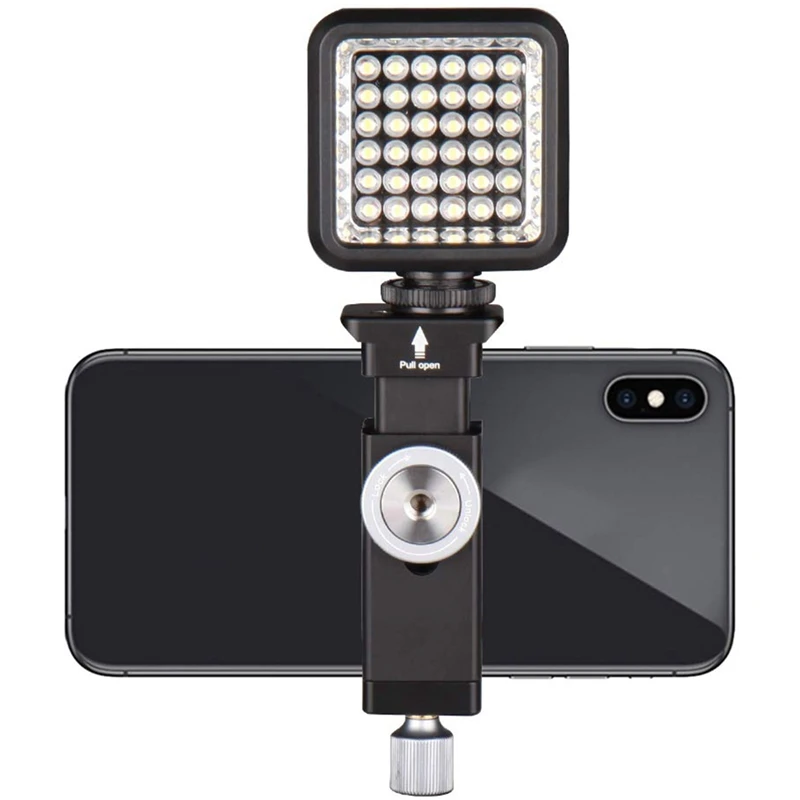 Регулируемый адаптер для штатива телефона металлический держатель смартфона с