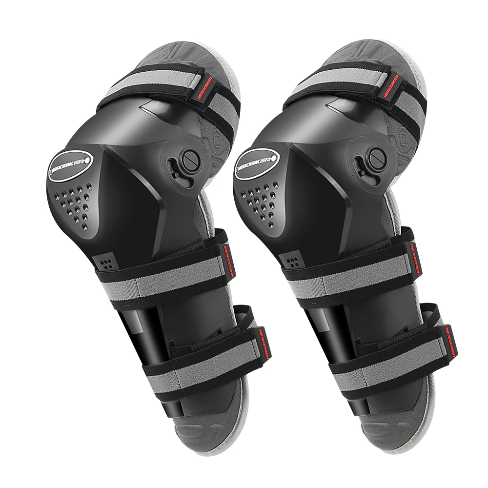 MK1009 HEROBIKER мотоциклетные наколенники Joelheira защита колен для мотокросса защита MTB Лыжная Защитная Экипировка наколенники мото наколенники Поддержка - Цвет: MK1009