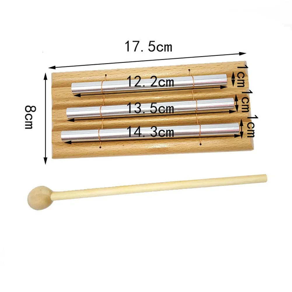 

Wooden Chimes Tone Wooden Chimes 1/2/3/7 Chimes 1pcs Percussion Instrument