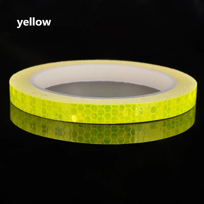 MTB флуоресцентная наклейка на велосипед Светоотражающая s клейкая лента ПВХ