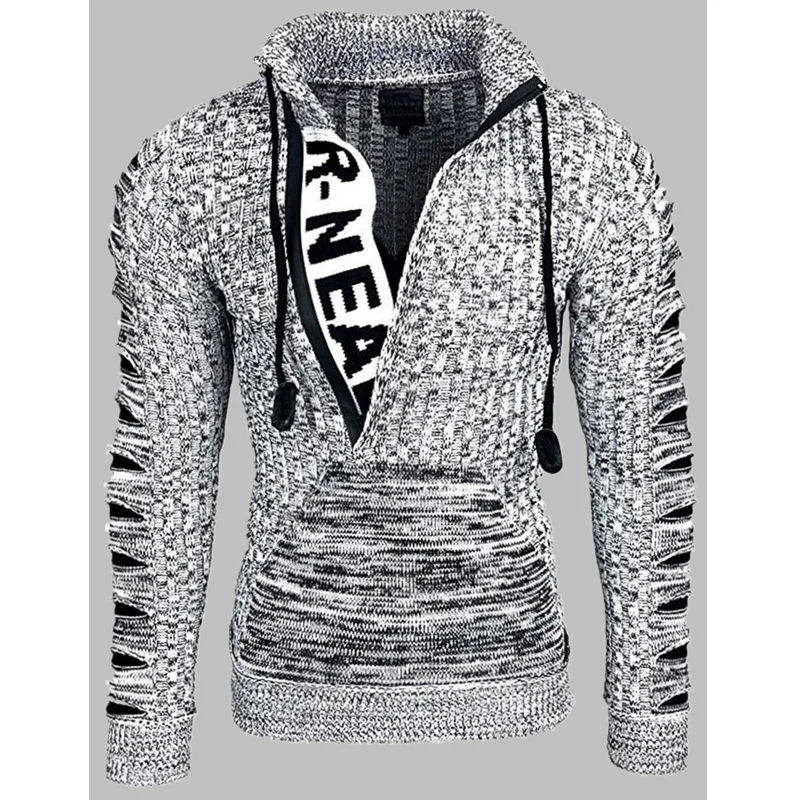 

Autumn Men's Sweater Hoodies Casual Long Sleeves Thickening Warm Trend Shirt Sweaters Jackets Classic Cardigan Sweater Coat Men