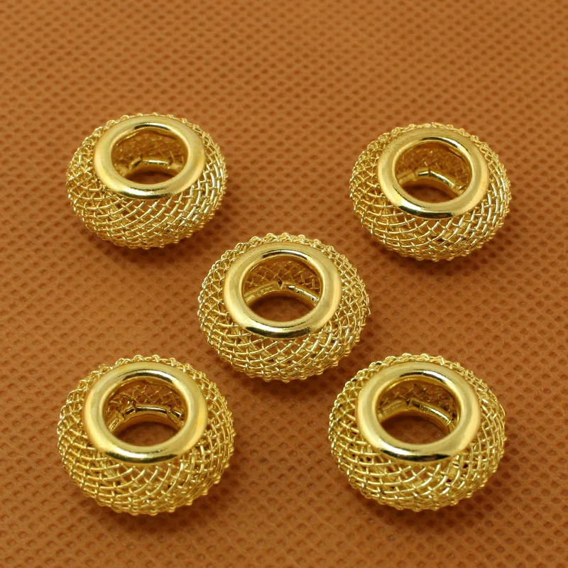 Сетка с большим отверстием 9x18 мм европейская ажурная металлическая россыпью для