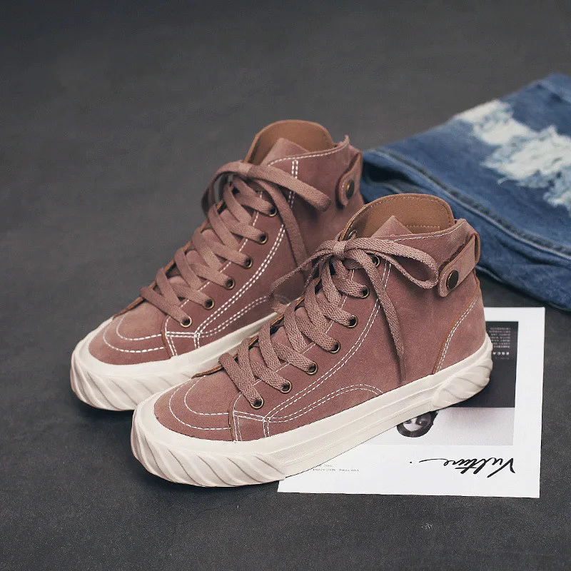 Женские зимние высокие кроссовки 2020 повседневная обувь из хлопка на плоской