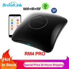 Универсальный пульт дистанционного управления Broadlink RM4 PRO Wifi IR RF для умного дома 315 МГц433 МГц пульт дистанционного управления ТВ кондиционер работает с Alexa Google