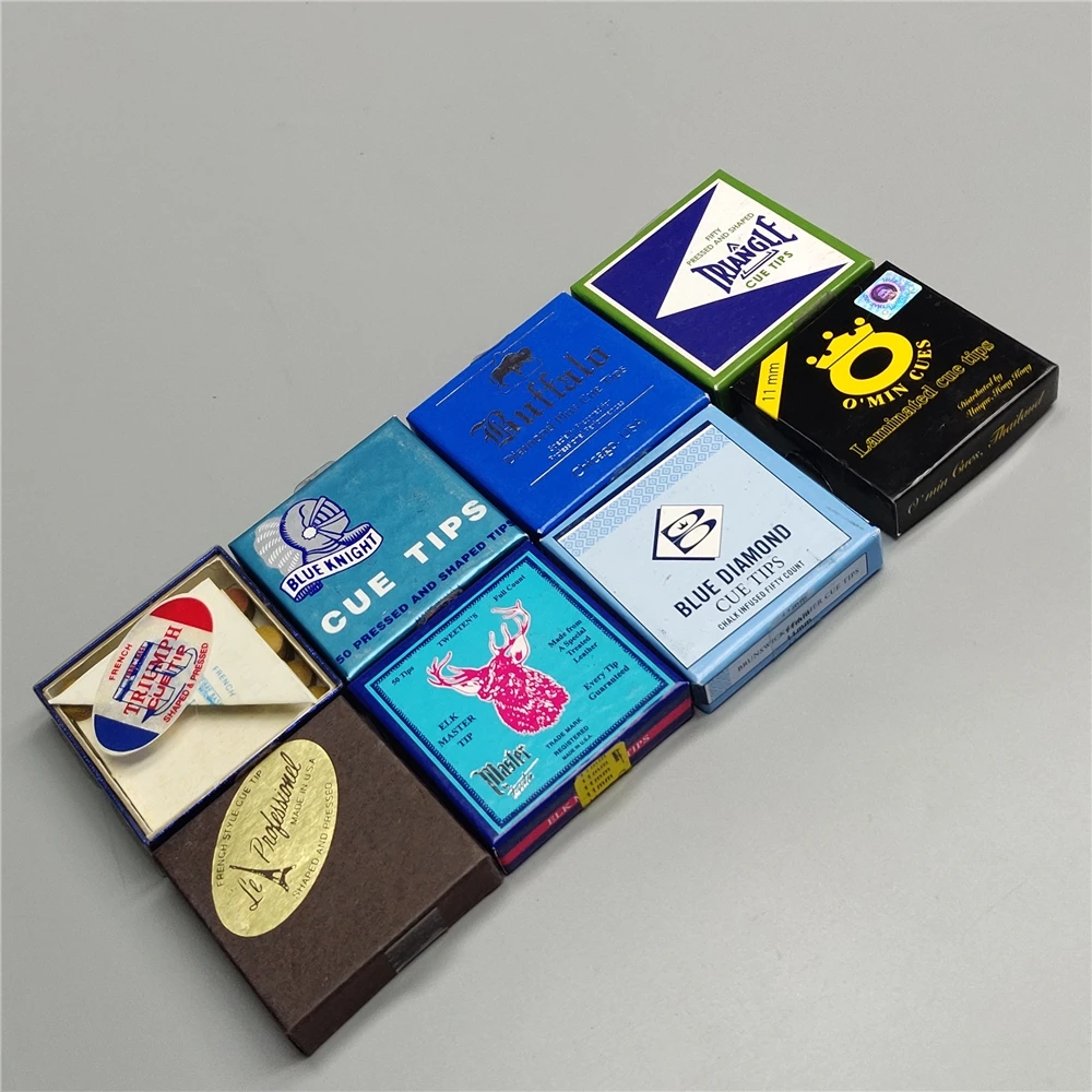 Бильярд наконечник 11 мм синий алмазными наконечниками ELK Master Треугольники O'min