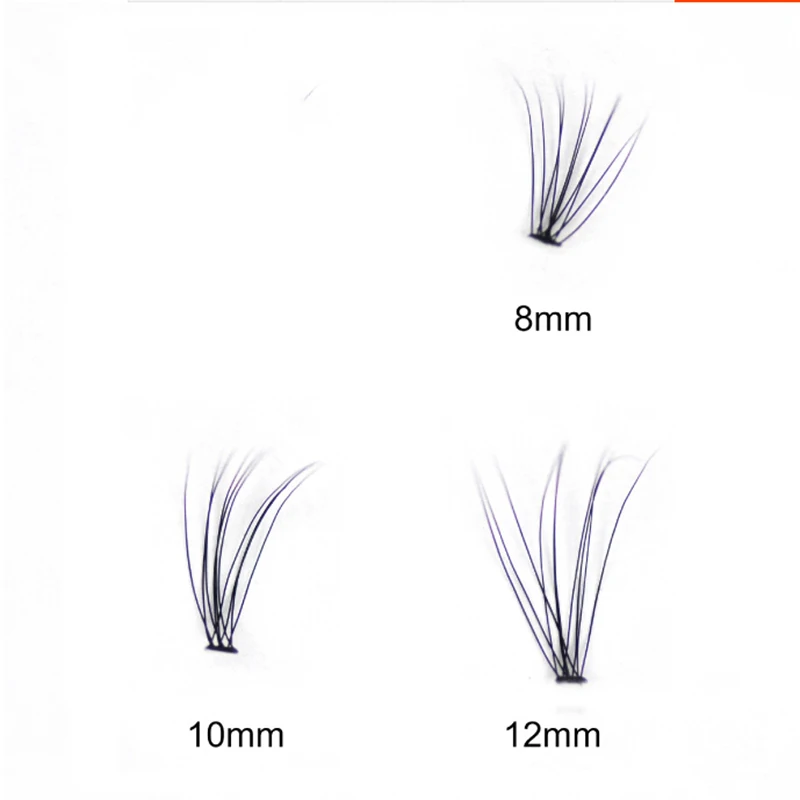 Роскошные ресницы объем Flase вентиляторы инструменты для макияжа высокое