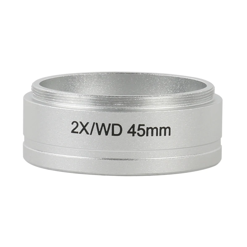 Тринокулярный стереомикроскоп WD 0.5X 0.7X 2.0X Вспомогательный объектив для Nikon SMZ645