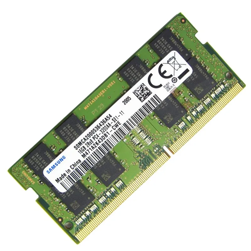 Оперативная память SAMSUNG DDR4 8 ГБ 16 для ноутбука ОЗУ 3200 МГц 1 2 в DRAM карта 32 260 Pin DIMM