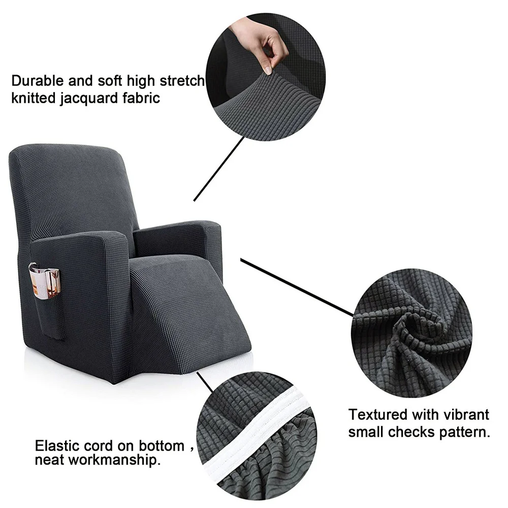 Эластичные эластичные чехлы на кресло мягкое покрытие для дивана Чехол мебели