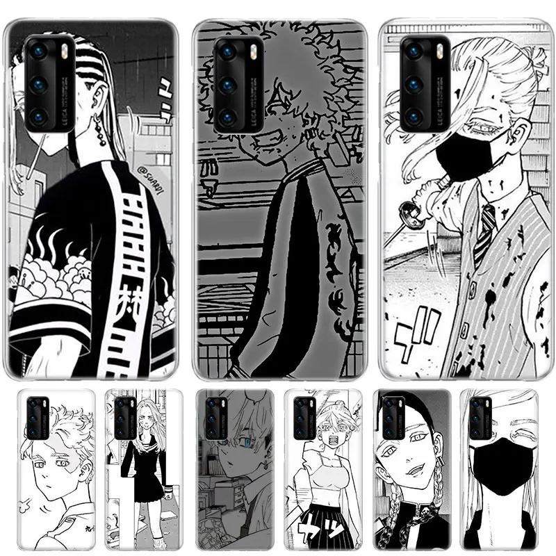 

Tokyo Avengers Anime Case For Huawei Honor 50 50 Pro X20 SE 10 9 Lite 8X 8S P Smart Z 2021 2020 2019 2018 Plus + TPU Cover